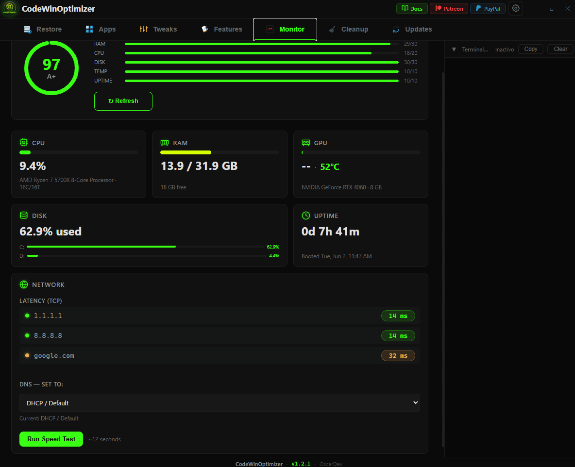 System Monitor